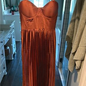 VICI Aleina Fit And Flare Midi Dress